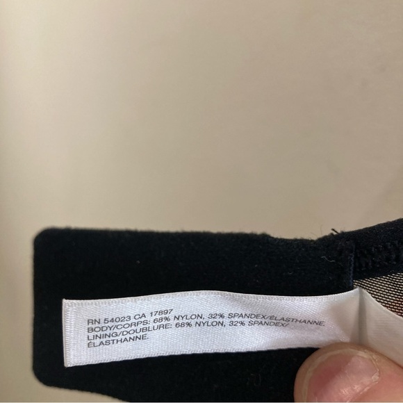 GAPBODY Sz 36C Sheer Semi-Demi Underwire Adjustable Straps Supportive Bra NEW - Picture 8 of 10